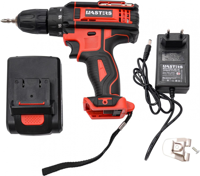 Дрель-шуруповерт Masters SD-18L аккум. патрон:быстрозажимной 18809