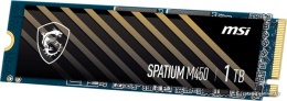 SSD жесткий диск PCIE 4.0 NVME M.2 1TB SPATIUM M450 1TB MSI S78-440L980-P83