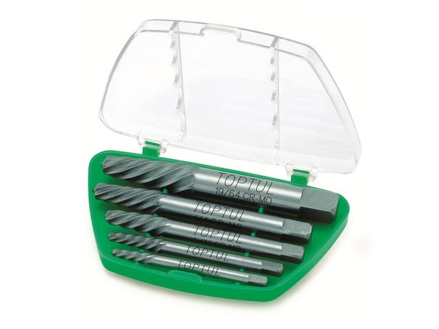 Набор экстракторов 7/64"-19/64" 5шт TOPTUL JGAW0502