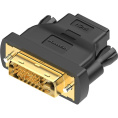 Адаптер-переходник Vention DVI 24+1 M/ HDMI 19F (ECDB0)