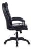 Кресло руководителя Бюрократ CH-868LT, экокожа, до 120кг, черный
