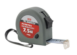 Рулетка Matrix Fine дл.полотна 7.5м 31018