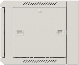 Шкаф коммутационный NTSS Премиум NTSS-W6U6060FD настенный 6U 570x600мм пер.дв.металл 60кг серый 500мм 18.8кг 220град. 370мм IP20 сталь