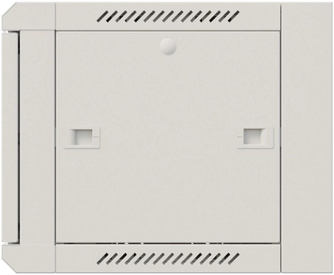 Шкаф коммутационный NTSS Премиум NTSS-W6U6045FD настенный 6U 570x450мм пер.дв.металл 60кг серый 350мм 18кг 220град. 370мм IP20 сталь
