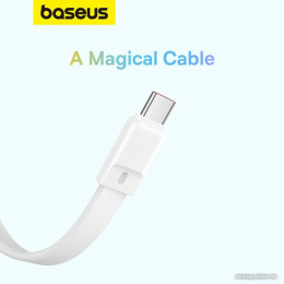 Портативное зарядное устройство Baseus P1002210B223-00 Magnetic Mini Wireless Fast Charge Type-C Edition 10000mAh 30W Stellar White (PPCXM10T)