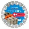 Алмазный диск по высокоармированному бетону Kronger Laser Beton Super Hard 350 x 15 x 25.4 мм B200350SH