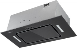 Вытяжка встраиваемая Meferi Ultra INBOX60BK Glass черный управление: кнопочное 1 мотор
