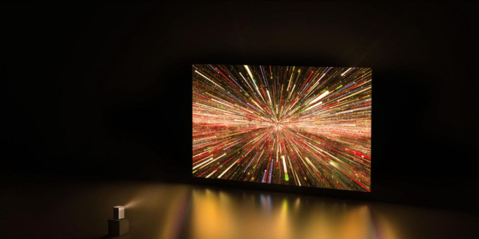 Проектор Xgimi Halo+ DLP 875Lm LS 700Lm ANSI 1920x1080 ресурс лампы:25000часов 1xUSB typeA 1xHDMI 1.6кг