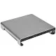 Satechi Type-C Aluminum iMac Stand with Built-in USB-C Data, USB 3.0, Micro/SD Card - Space