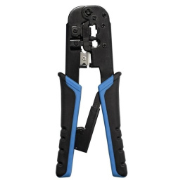 Инструмент ExeGate EX-T568R для обжима RJ-45, RJ-11/12 для круглого кабеля с храповым механизмом EX293156RUS