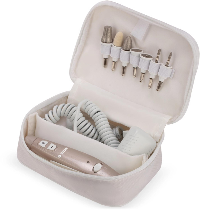 Маникюрный набор Vitek VT-2214 GD,  золотистый