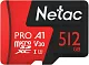 Носитель информации Netac P500 Extreme 512GB Pro MicroSDXC V30/A1/C10 up to 100MB/s, retail pack card only