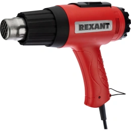 Строительный фен REXANT 230 В/1800 Вт, MASTER, с терморегулятором и ЖК-дисплеем 12-0057