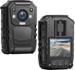 Персональный видеорегистратор BodyDVR D5 64Гб/GPS процессор: Ambarella A7, корпус: Soft-touch, встроенная память: 128 GB, экран: 2", угол обзора: 140° гор. / 170° diag. , видео: до 2304×1296@30 fps, кодек: H.265, ИК-подсветка: до 15 м, позиционировани