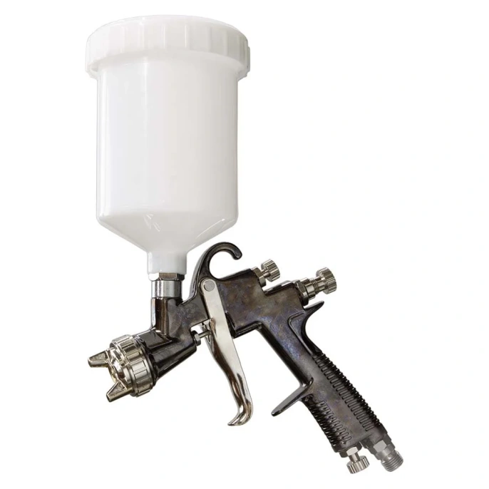 Краскопульт PI TOOLS МР-400 HVLP, ф2.0мм, верхний бачок 3056