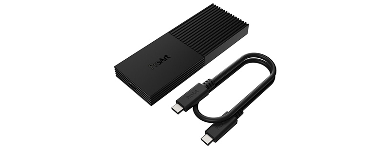 ASUS представила «дизайнерский» SSD-бокс ProArt с активным охлаждением