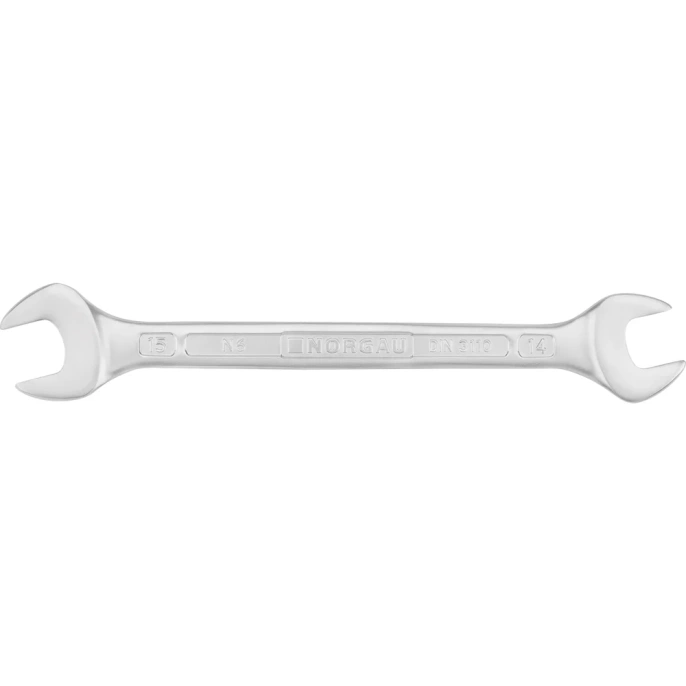 Двусторонний рожковый ключ NORGAU тип N6-14x15 14х15, длина 190 мм 060107163
