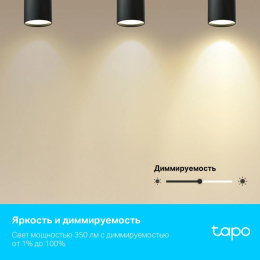 Умная лампа TP-Link Tapo L630 GU10 3.7Вт 350lm Wi-Fi упак.:1шт