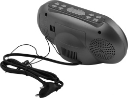 Радиобудильник Vitek VT-6610, серебристый