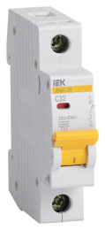 Автоматический выключатель IEK ВА47-29 (MVA20-1-032-C) 32A тип C 4.5кА 1П 230/400В 1 модуль белый (упак.:1шт)