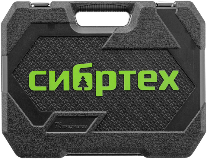 Набор инструментов СИБРТЕХ 13394,  76 предметов