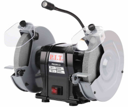 Заточный станок P.I.T. PBG200-C2 электрич., 500 Вт, 2950 об/мин, Ø 200х12.7х20/200х32х20 мм, LED, п/з