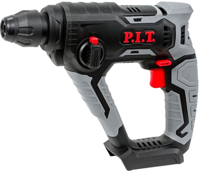 Перфоратор P.I.T. PBH20H-18A аккумуляторный, 20В, 1,4Дж, 2 режима, макс Ø18мм, коробка