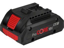 Аккумулятор BOSCH ProCORE 18.0 В, 4.0 А/ч, Li-Ion коробка 1600A0193L