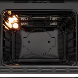 Духовой шкаф электрический Krona Essenza 60 Bl G2,  56л,  дверца с 3 стеклами,  черный