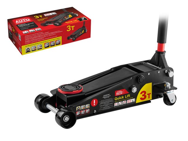 Домкрат подкатной 3т быстрый подъем 130-465мм STARTUL AUTO ST8013-03