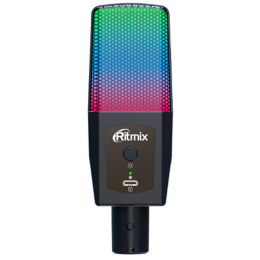 RITMIX RDM-170 Black {Подключение XLR- jack3,5 мм; размеры микрофона: 5 * 15,5 * 3,8 см}