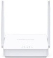 Wi-Fi роутер MERCUSYS MW300D,  Wi-Fi 4,  N300,  2.4ГГц, 3 LAN,  ADSL2+ (Annex A), белый