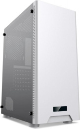 Корпус ATX Formula CL-3301W TG, Midi-Tower, без БП,  белый