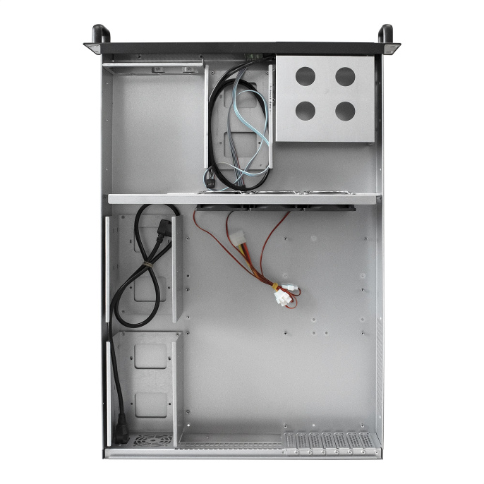 Серверный корпус ExeGate Pro 2U650-08 <RM 19", высота 2U, глубина 650, без БП, 2*USB> EX284960RUS