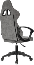 Кресло игровое Zombie Instinct серый Light-19 крестов. пластик (ZOMBIE INSTINCT GR)