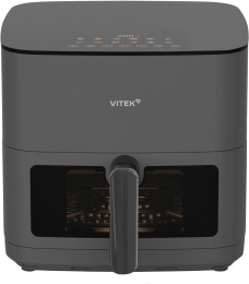 Аэрогриль Vitek VT-AF0001 8л 2000Вт темно-серый/черный