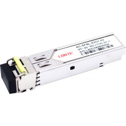 Трансивер/ SFP WDM module, 1.25G, 1550Tx/1310Rx, 3KM, DDM, LC (AC-SFBL-53G1-03)
