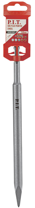 Зубило пикообразное P.I.T. AMAS08-0014P SDS-Plus, 250 мм