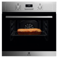 Духовой шкаф электрический Electrolux EOF3H40BX,  65л,  дверца с 2 стеклами,  нержавеющая сталь