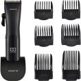 Машинка для стрижки Polaris PHC 2500 черный 3Вт насадок в компл:6шт