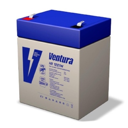 АКБ Ventura HR 1221W 12V/131 Вт/блок {5Ач, S63 F2 , ДхШхВ 90х70х105мм, 1.62кг, срок службы 10 лет}