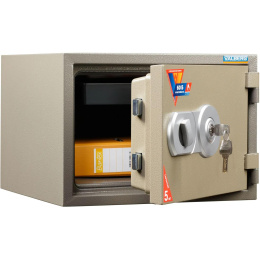 Сейф офисный Valberg FRS 32 KL огнестойкий 315x430x430мм 2 ключевых трейзер-лоток S10199010640