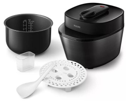 Мультиварка-скороварка Philips HD2151/40,  1000Вт,   черный
