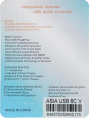Звуковая карта USB TRUA3D C-Media CM108 2.0 Ret