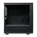 Корпус без блока питания Case HSPD M331, Mesh Mini-tower, Black, TG, 0.4 SPCC, no fans mATX, mITX 175/329/170mm 1x2.5", 2x3.5", 4xPCI 1xUSB-A 3.0, 1xUSB-A 1.0 370x220x408mm (M331-TGBK)