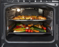 Электрическая плита Gorenje GEC6A11WG, стеклокерамика, без крышки, белый