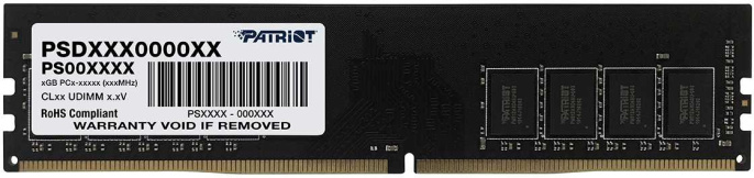 Оперативная память Patriot Signature Line (PSD416G32002) DDR4 DIMM 16GB PC4-25600 CL22