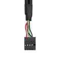 Exegate EX298293RUS Планка портов в корпус 2xUSB2.0 ExeGate BrctUSB2-2A-LP USB 2.0 9pin IDC 9pin F -- 2x USB 2.0 Af, кабель 20см, Low Profile