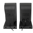 Акустическая система CROWN CMS-601 USB, 6W; управление громкостью, разъём для наушников, кнопка включения, Длина кабеля между колонками 1м;Длина аудио-кабеля и питания 2м.