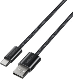 Кабель Romoss CB3038 ver2.0 USB m -USB Type-C m 1.2м черный
